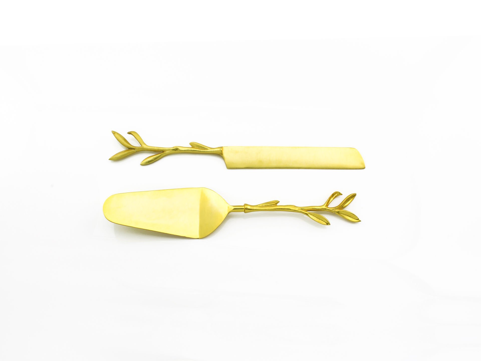 Rita Altın Kek Servis Takımı 2 Parça