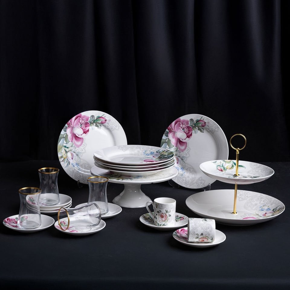 Manoli 6 Parça Servis Tabağı 23 cm