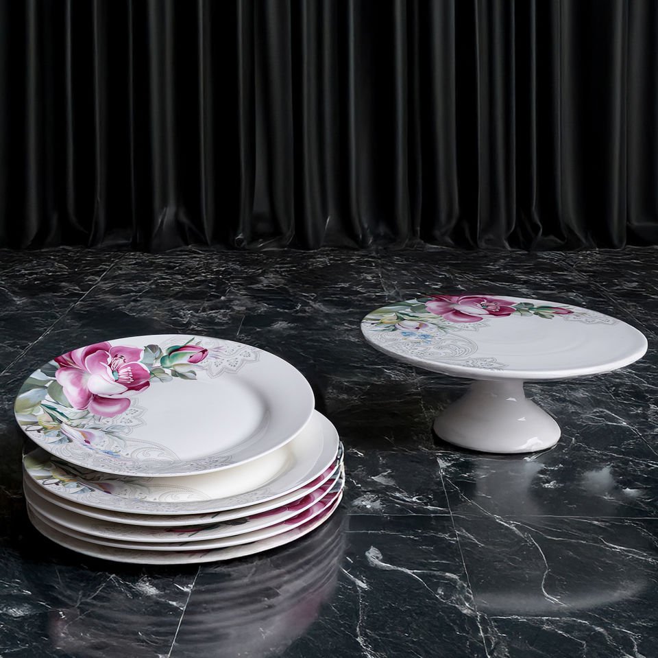 Manoli 6 Parça Servis Tabağı 23 cm