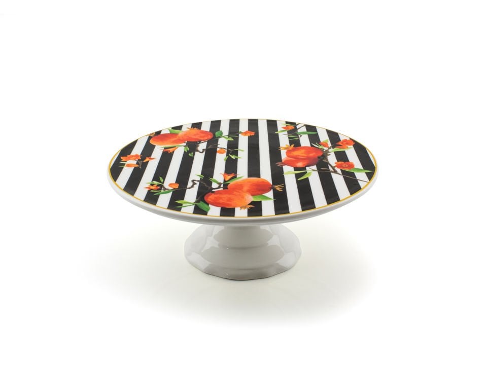 Nora Ayaklı Pasta Tabak 25 cm