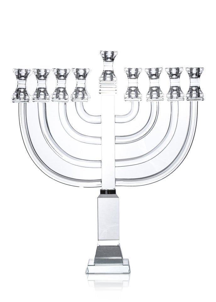 Santa Rosa 9 Kollu Şamdan 45 cm