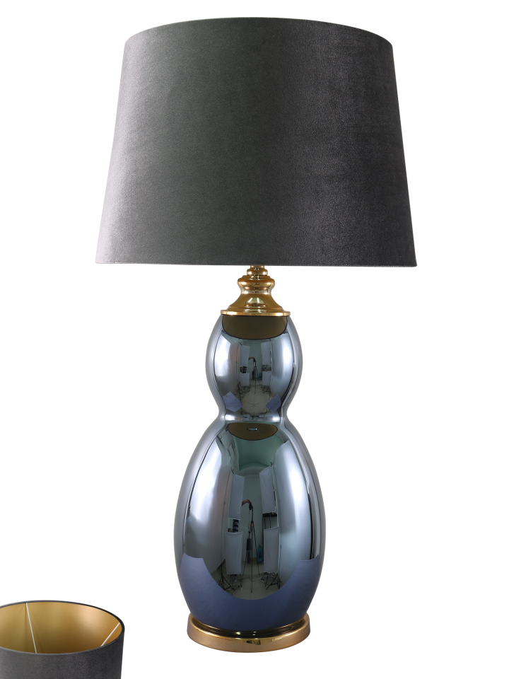 Luna Antrasit Abajur 84 cm