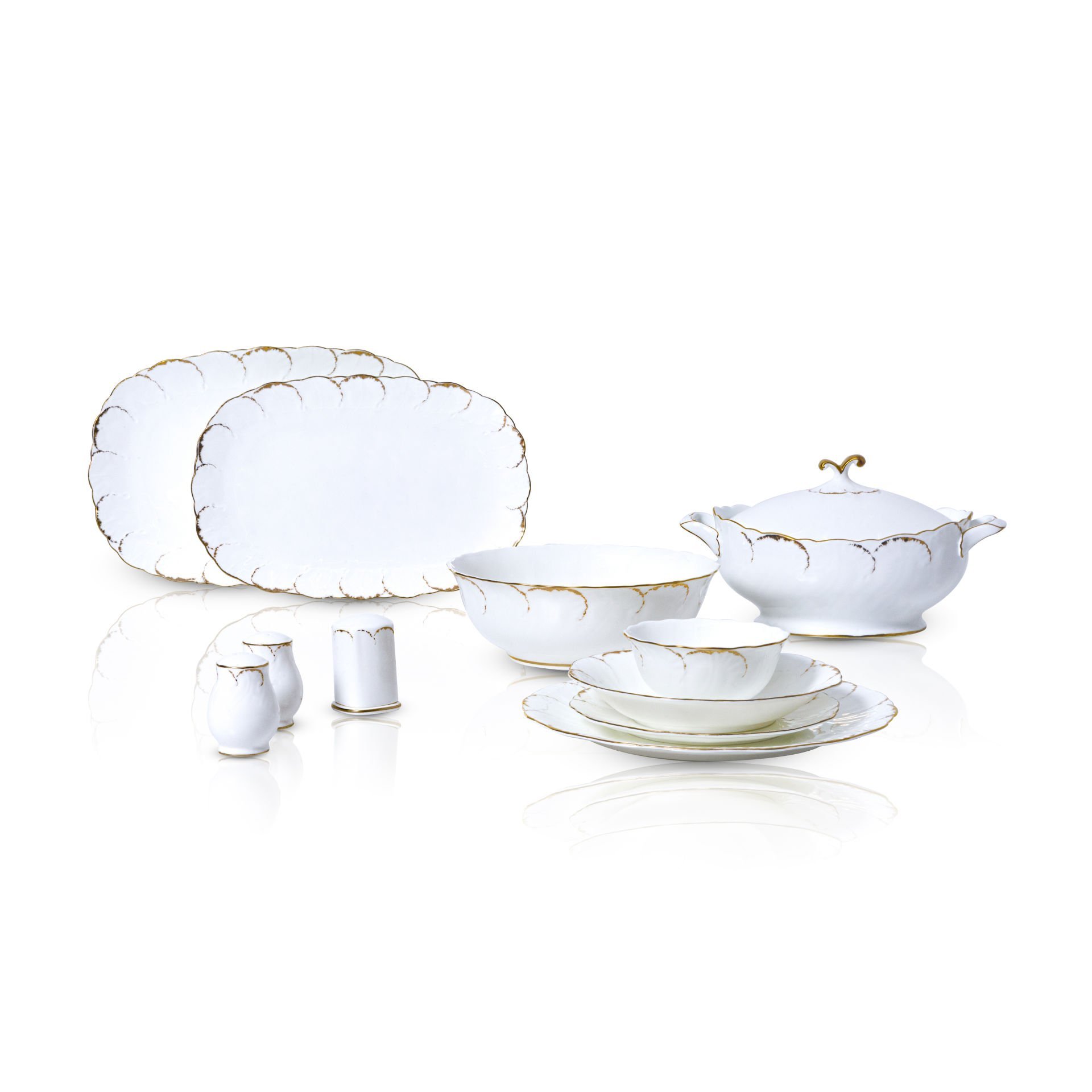 Tiffany Gold 60 Parça Yemek Takımı