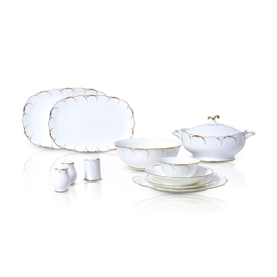 Tiffany Gold 60 Parça Yemek Takımı