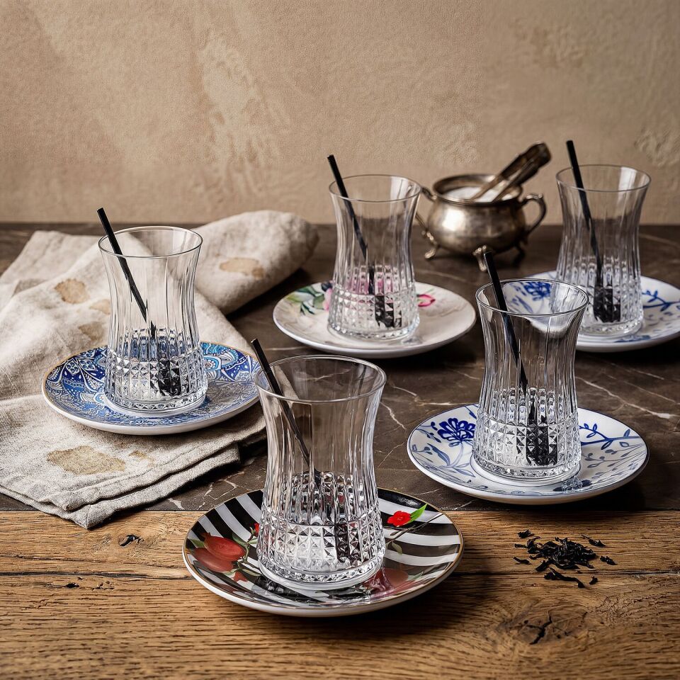 Alda Vista Line 18 Parça Çay Takımı