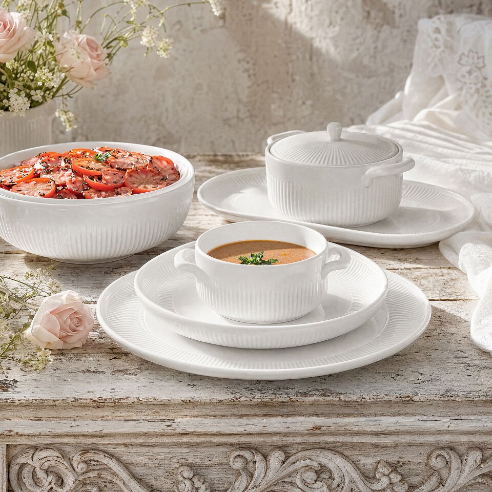 Meloni 70 Parça Yemek Takımı