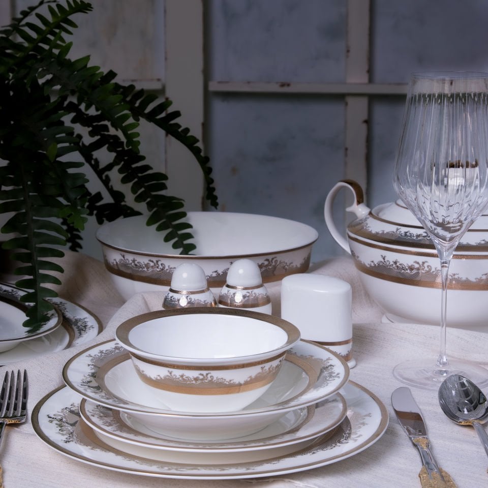 Bella 60 Parça Yemek Takımı