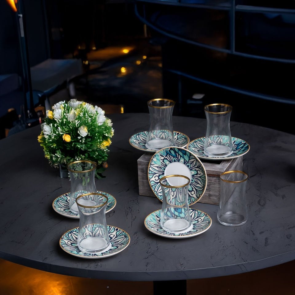 Veronica 12 Parça Çay Takımı