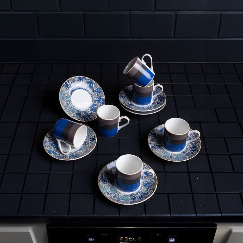 Alda 12 Parça Kahve Takımı