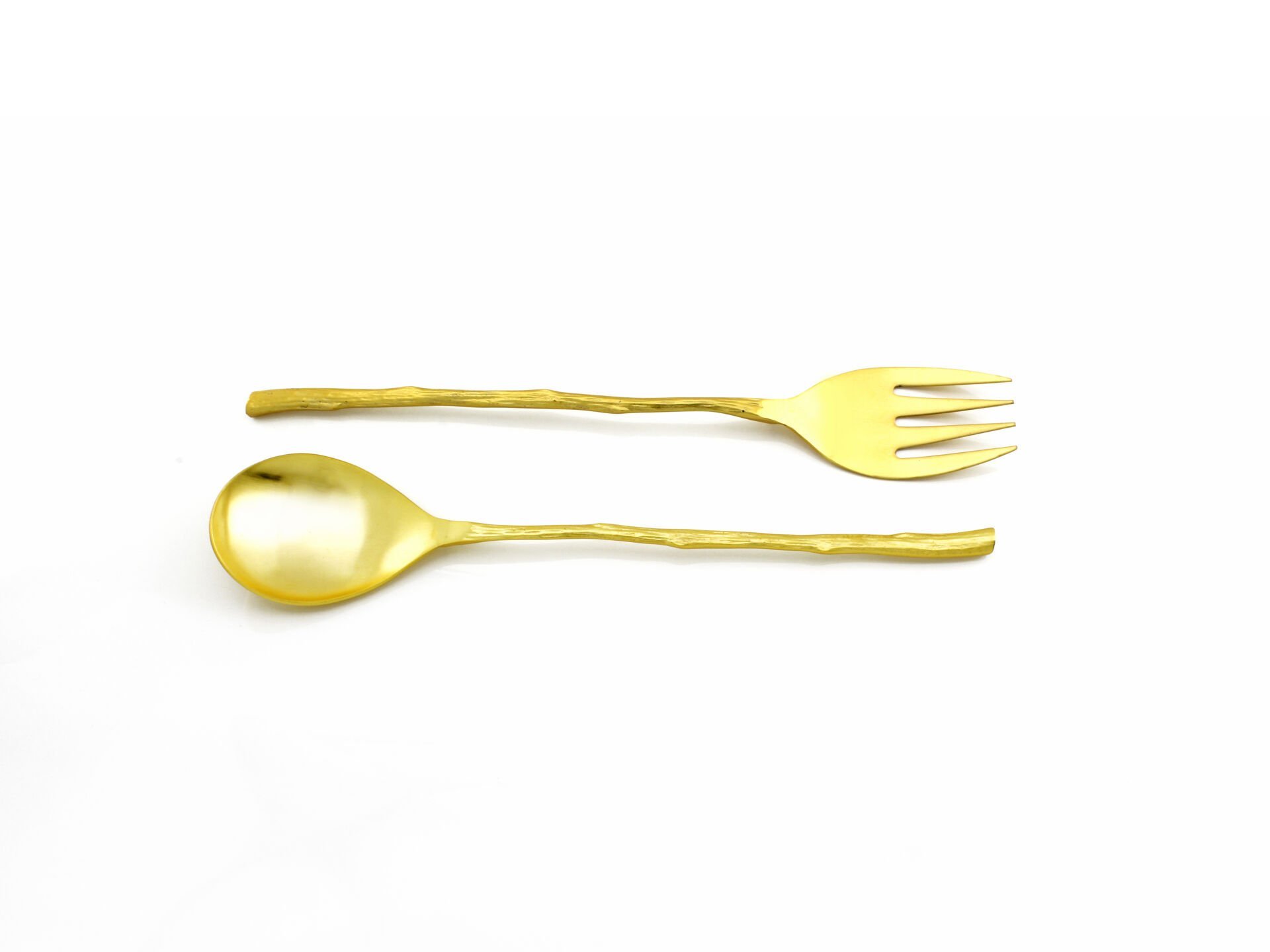 Rita Altın Salata Servis Takımı 2 Parça