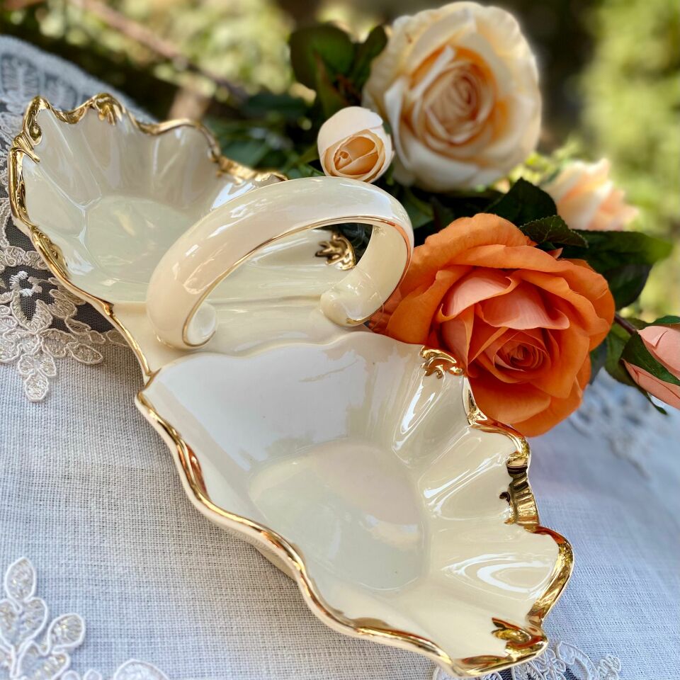 Golden Rey 2 Bölmeli Tabak 27 cm