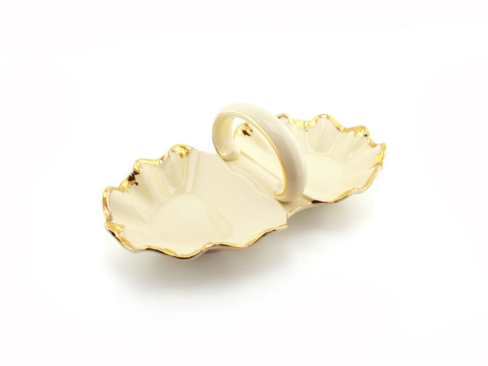 Golden Rey 2 Bölmeli Tabak 27 cm