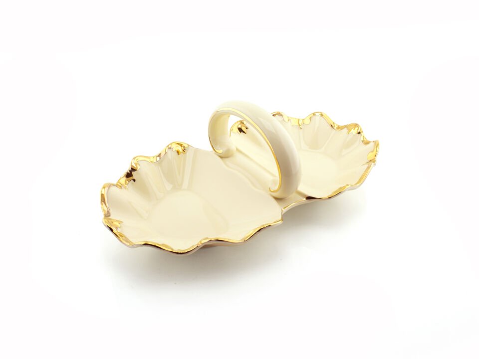 Golden Rey 2 Bölmeli Tabak 27 cm
