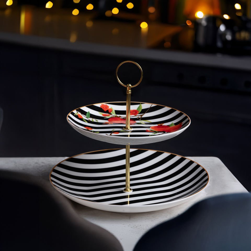 Nora 2 Katlı Kurabiyelik 21x27 cm