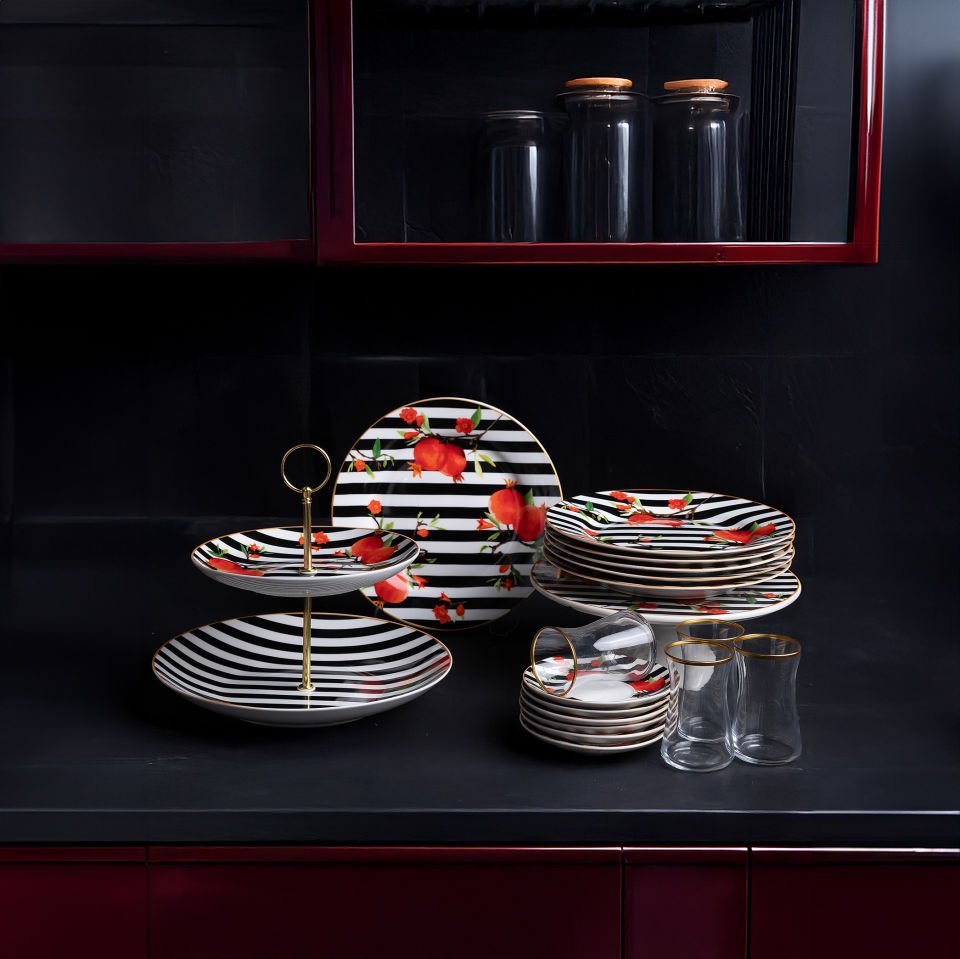 Nora 2 Katlı Kurabiyelik 21x27 cm