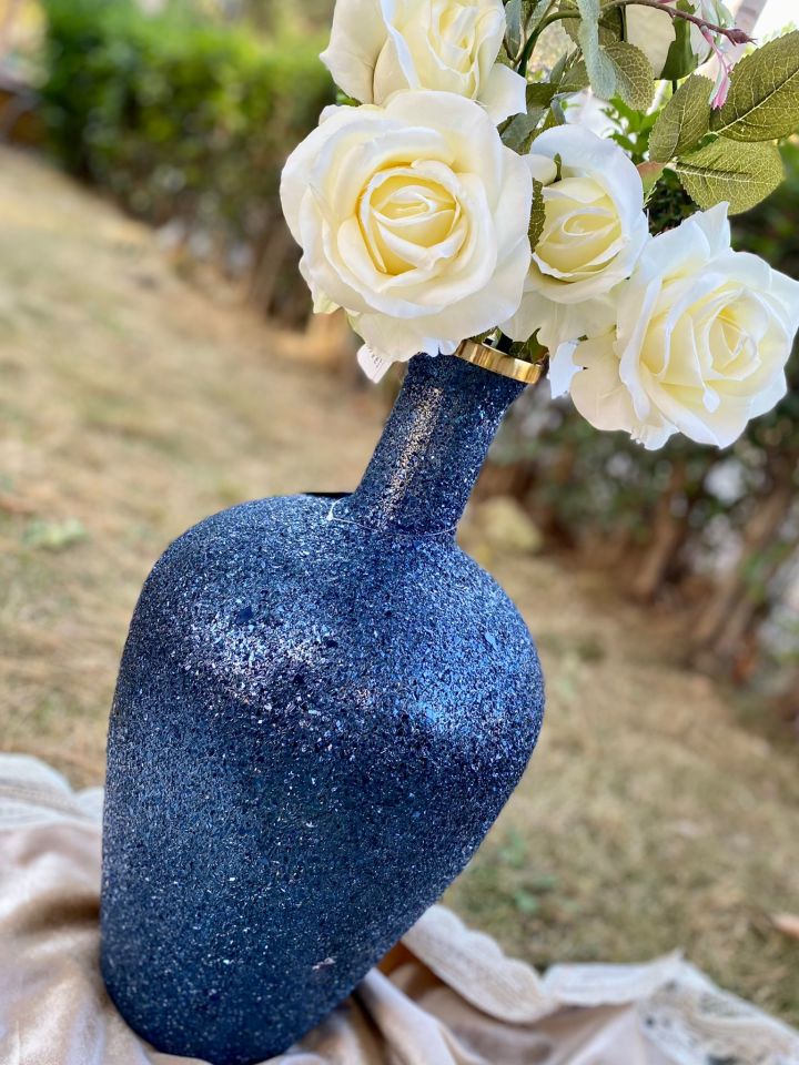 Pessa Blue Vazo 49x26 cm