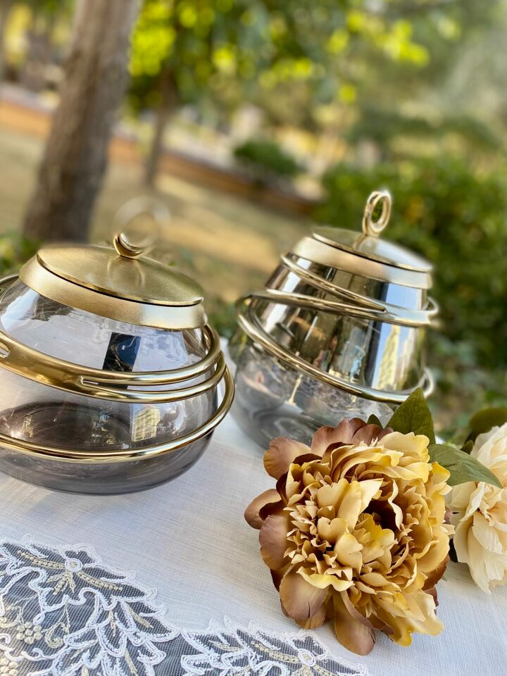 Alyans Kapaklı Şişe 27x21 cm