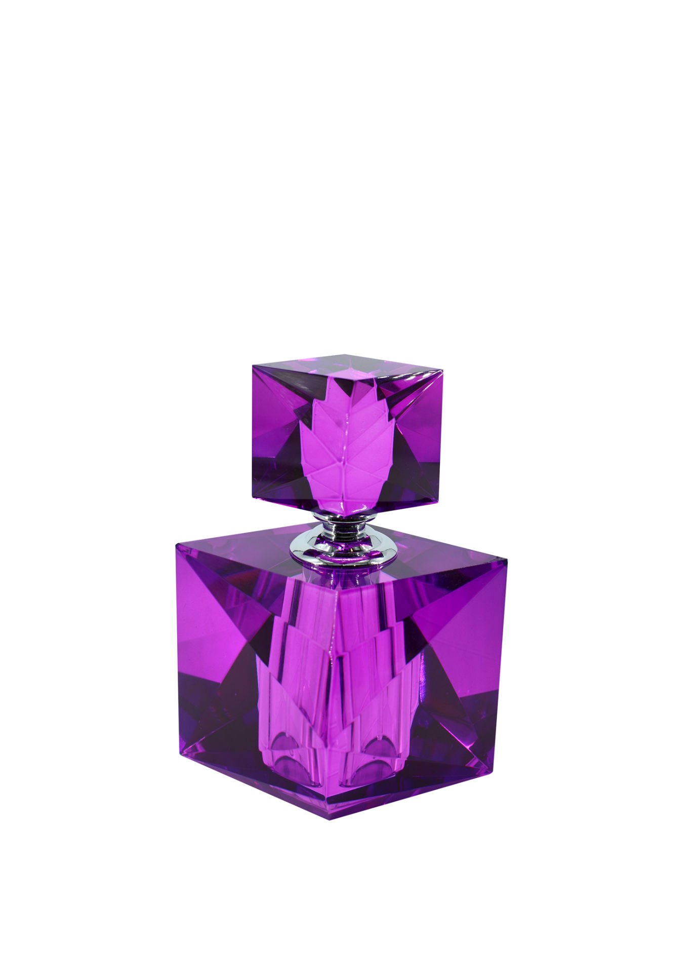 Tina Mor Dekoratif Şişe 16 cm