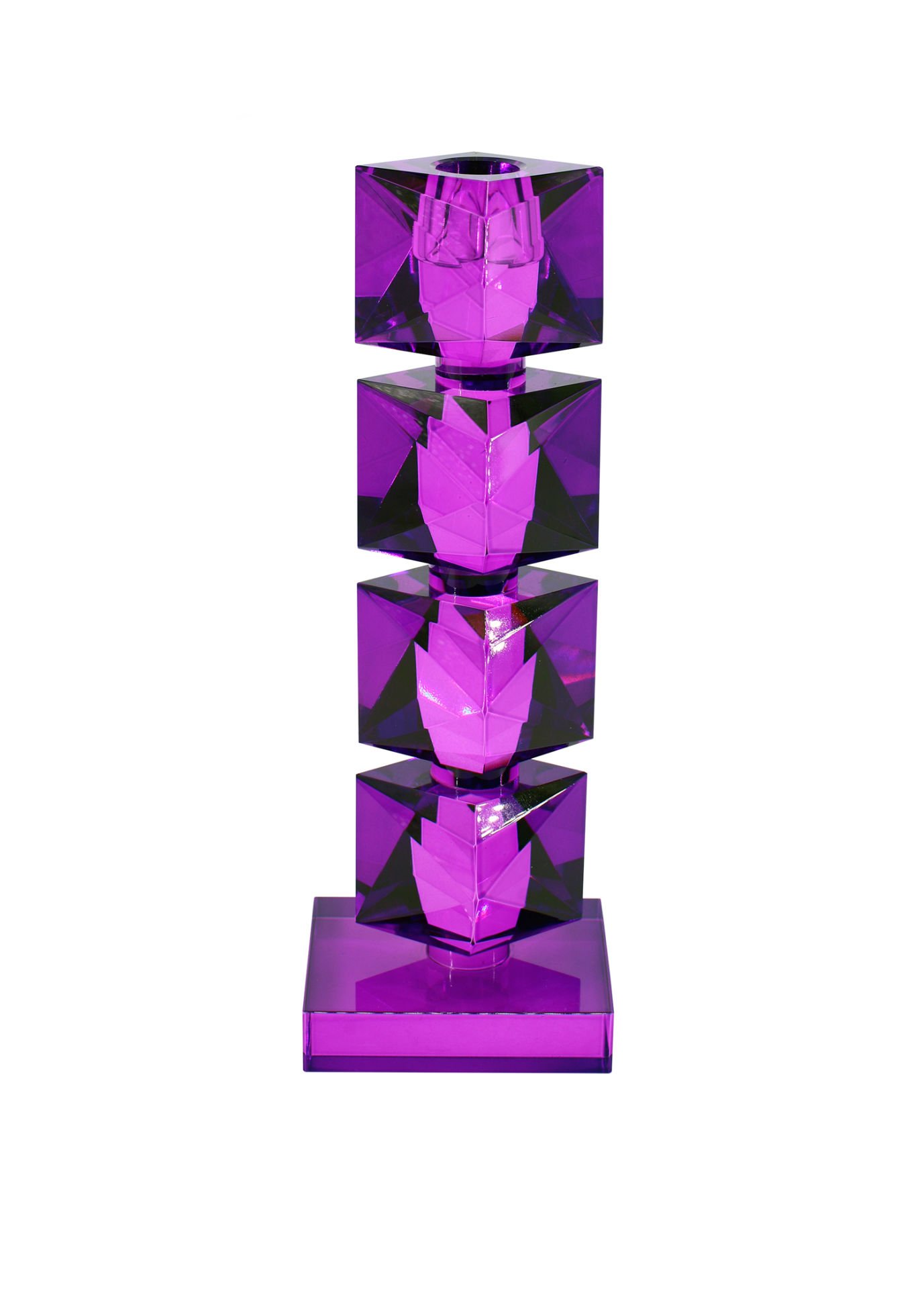 Tina Mor Şamdan 25 cm