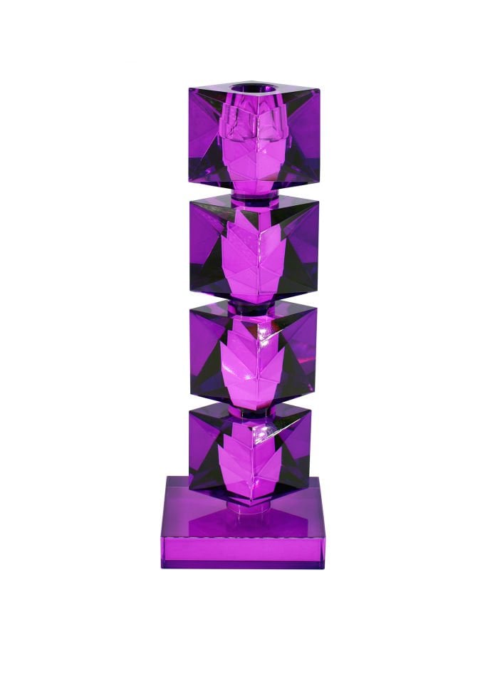 Tina Mor Şamdan 25 cm