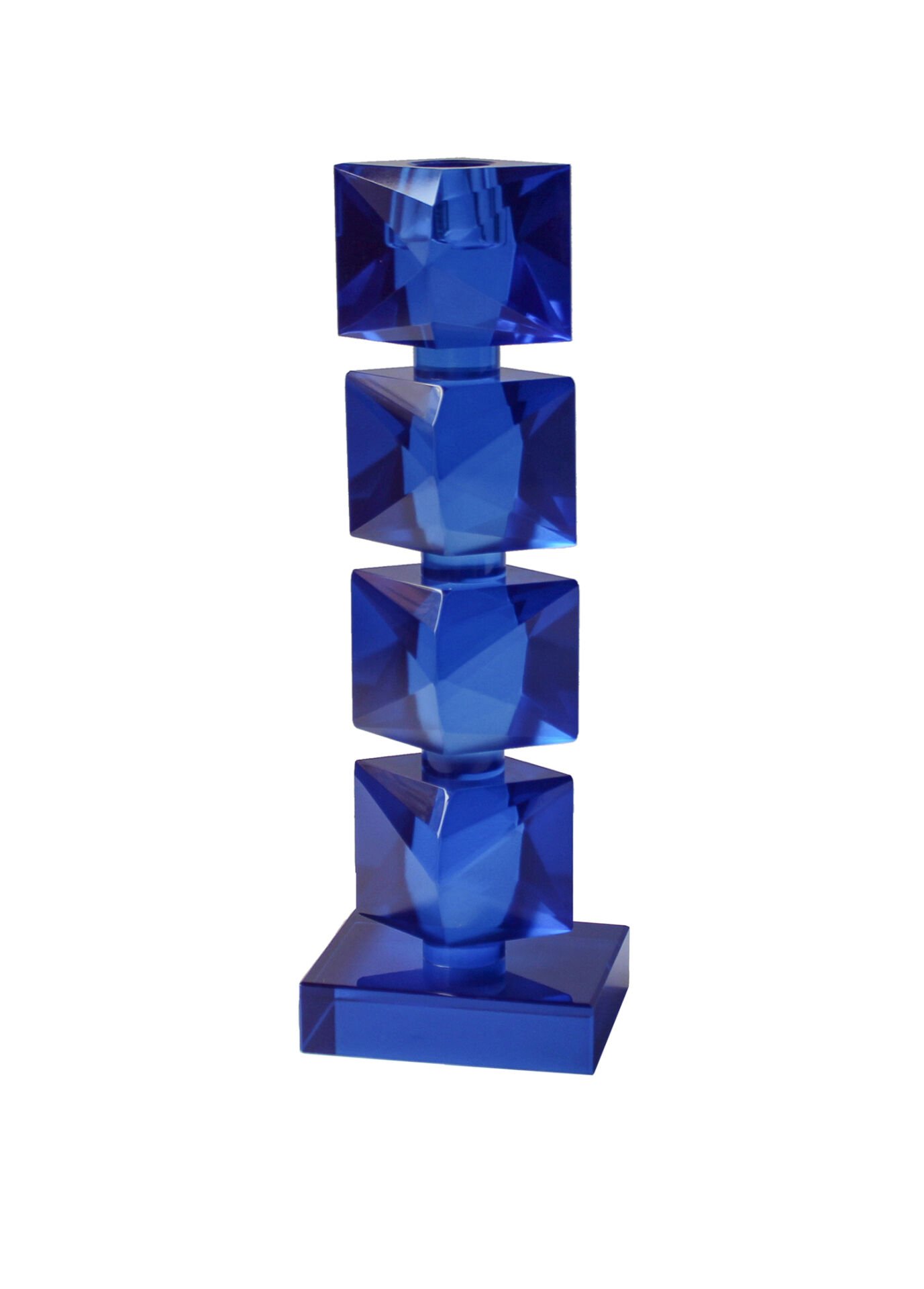 Tina Mavi Şamdan 25 cm