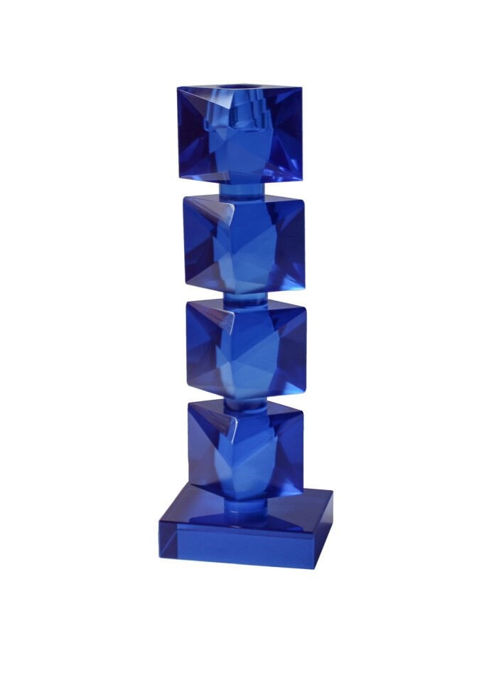 Tina Mavi Şamdan 25 cm