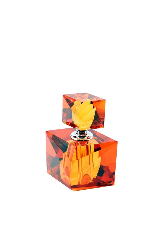 Tina Turuncu Dekoratif Şişe 13 cm