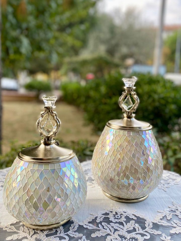 Tiamo Krem Şekerlik  25 cm