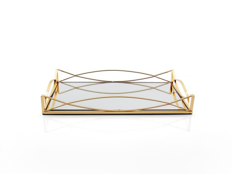 Karat Gold Tepsi 45x30 cm