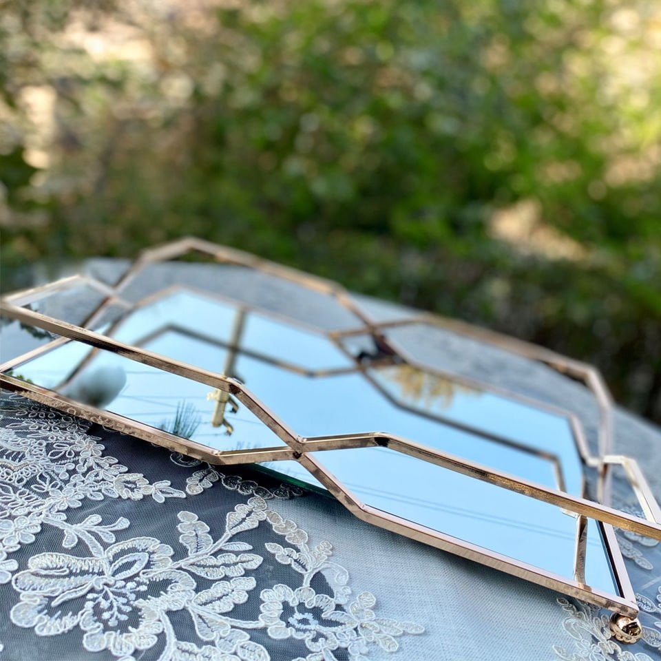 Karat Gold Tepsi 39x27 cm