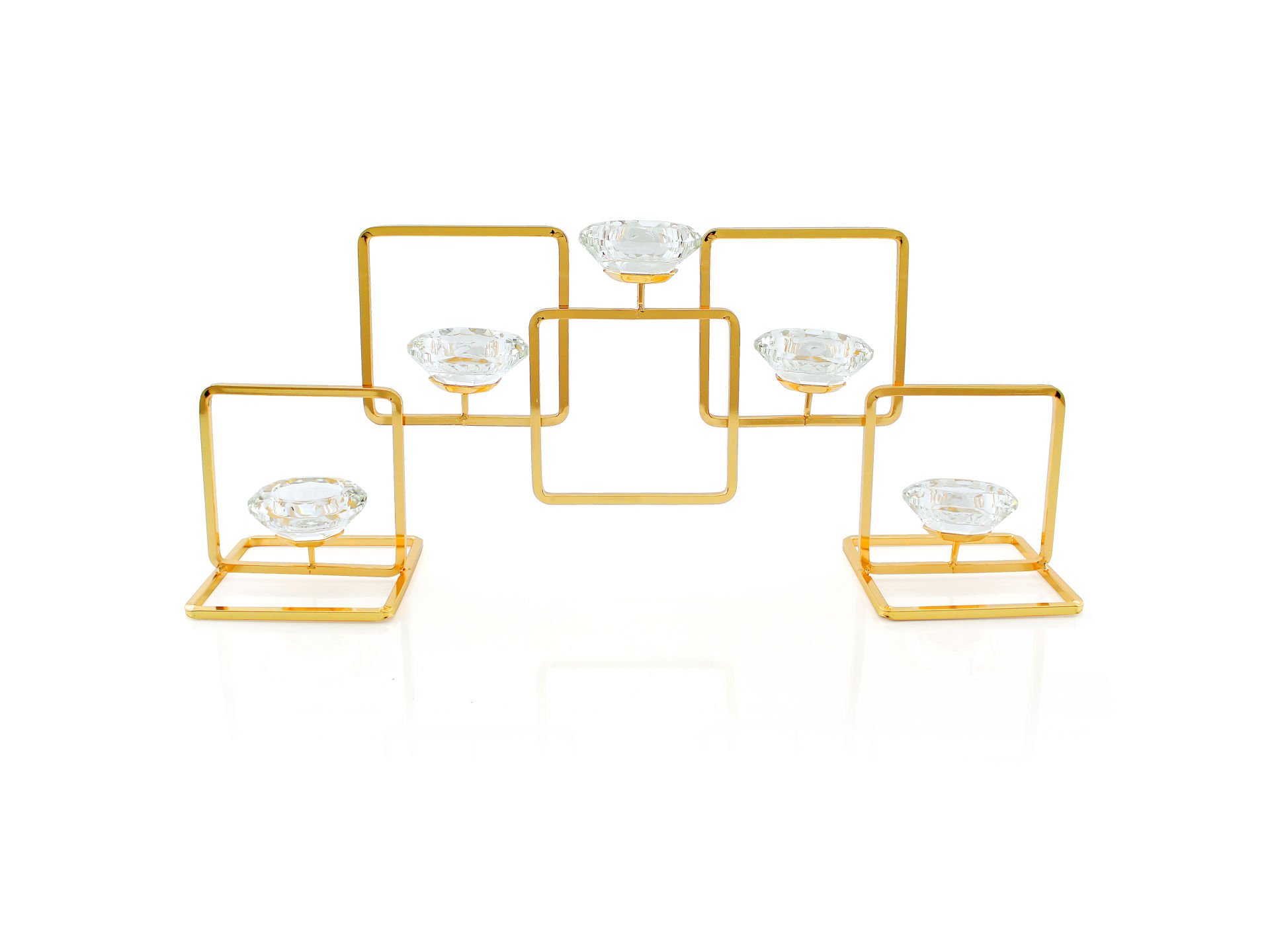 Karat Gold 5 li Şamdan 45 cm