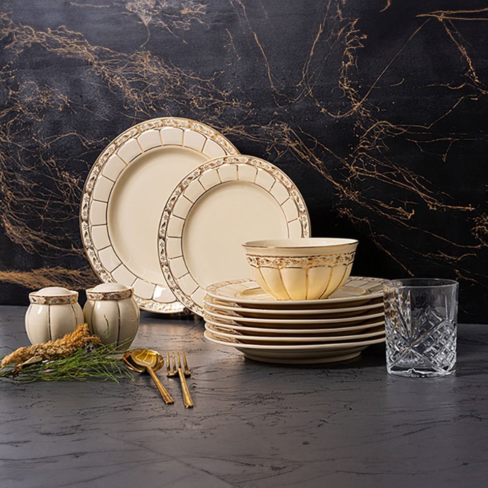 Zeus 60 Parça Yemek Takımı