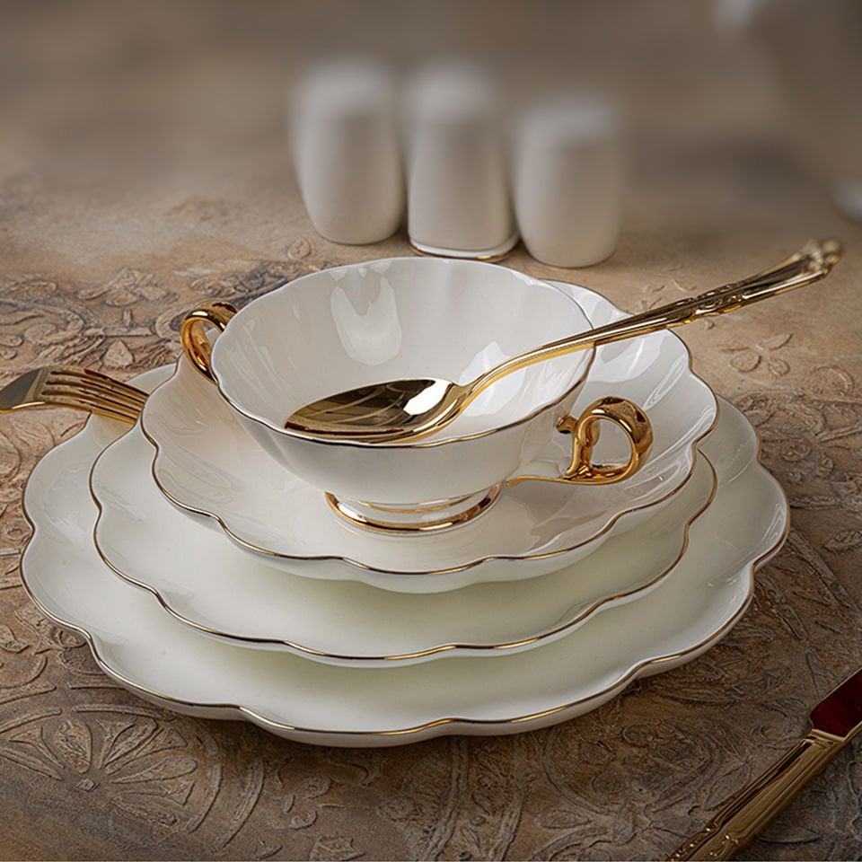 Pıa Gold 60 Parça Yemek Takımı