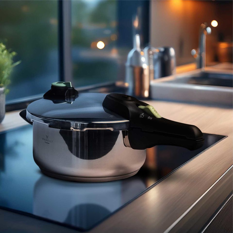 RETRO DÜDÜKLÜ TENCERE 6 LT