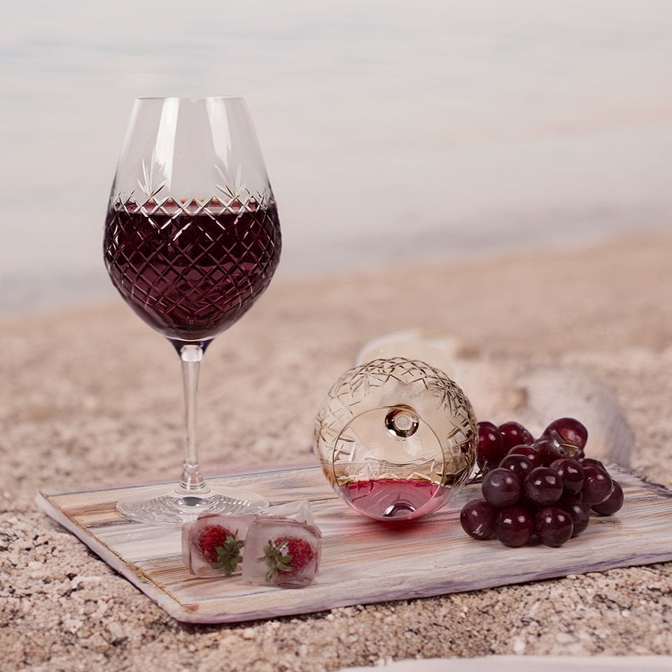 Robe Line Ayaklı Su Bardak 6 lı 430 ml