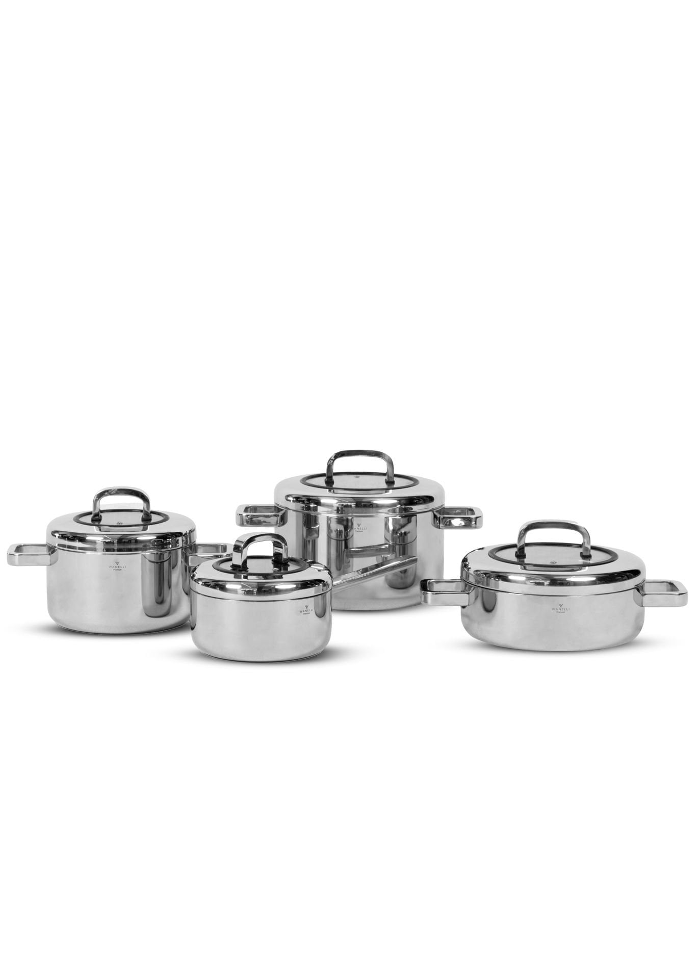 Marcella 8 parça Çelik Tencere Seti