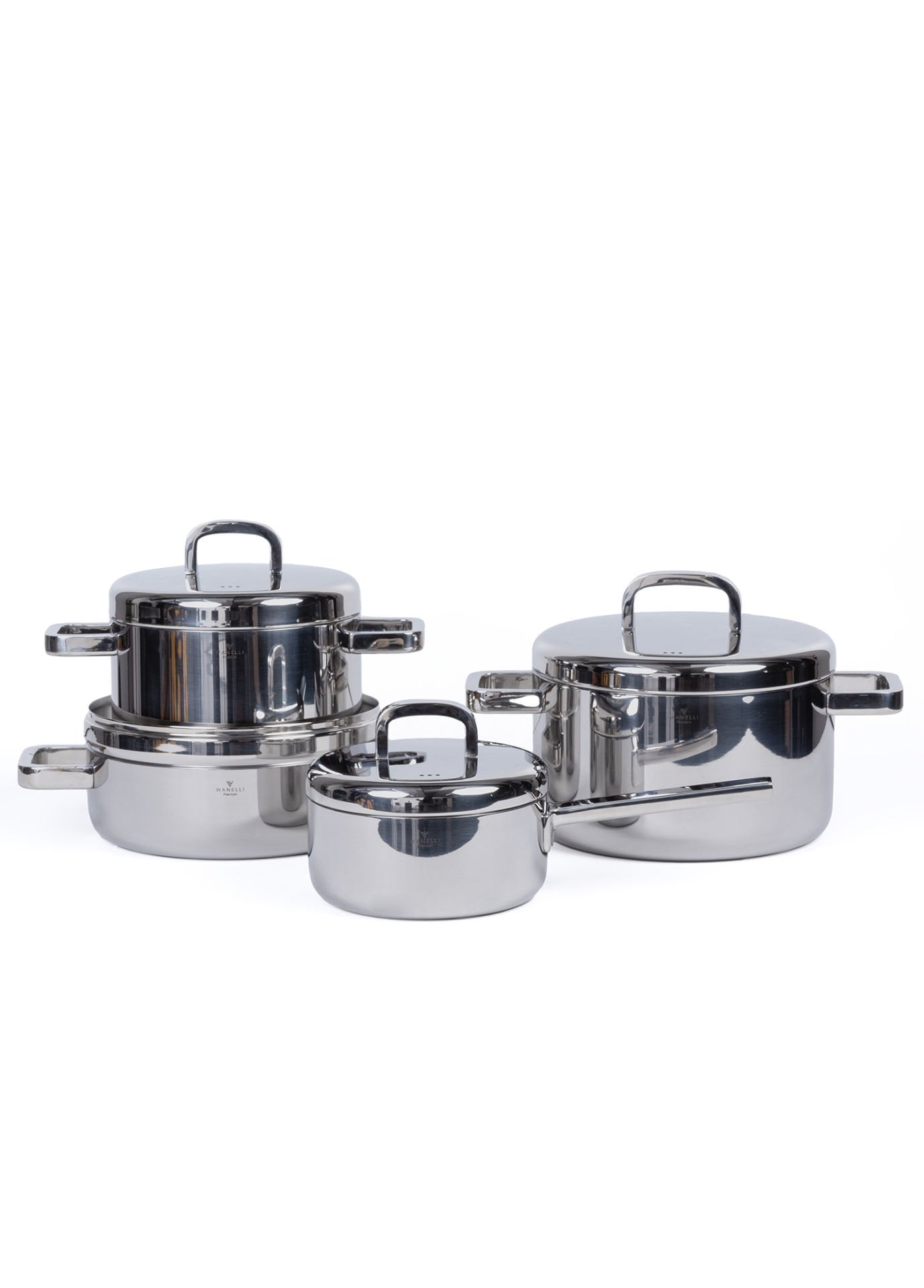 Julıa 8 parça Çelik Tencere Seti