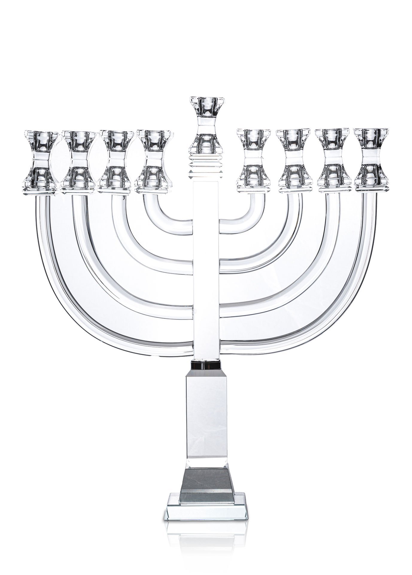 Santa Rosa 9 Kollu Şamdan 45 cm