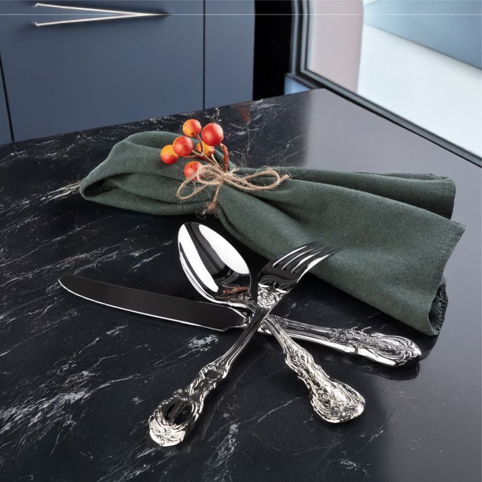 Madras Parlak 84 Parça Çatal Kaşık Bıçak Seti