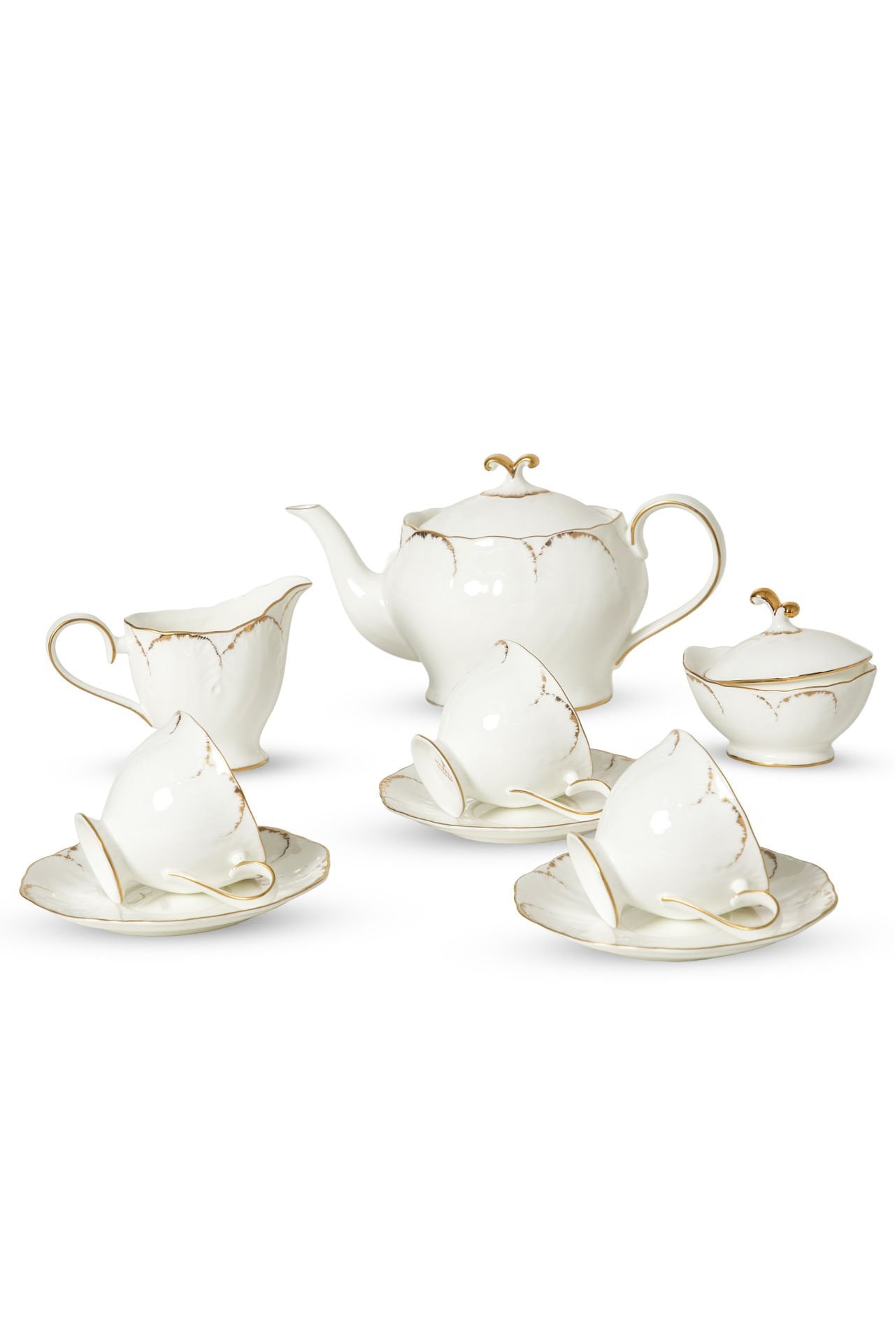 Tiffany Gold Çay Seti 24 Parça