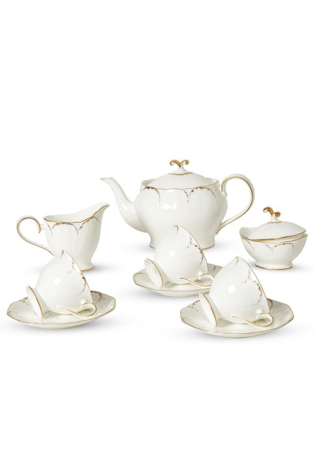 Tiffany Gold Çay Seti 24 Parça