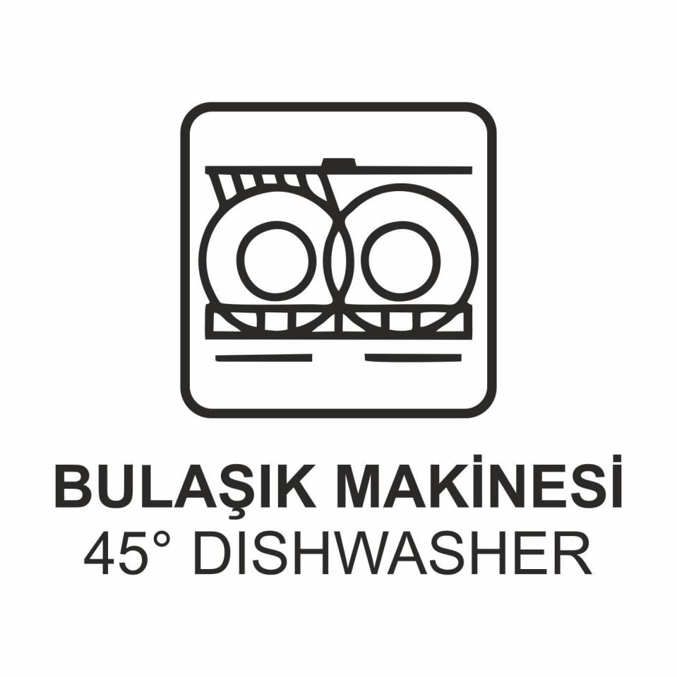 Dıana Platin 60 Parça Yemek Takımı